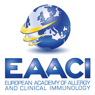 Logo der European Academy of Allergy and Clinical Immunology (EAACI) — Allergocover Medical KG ist offizielles Mitglied.